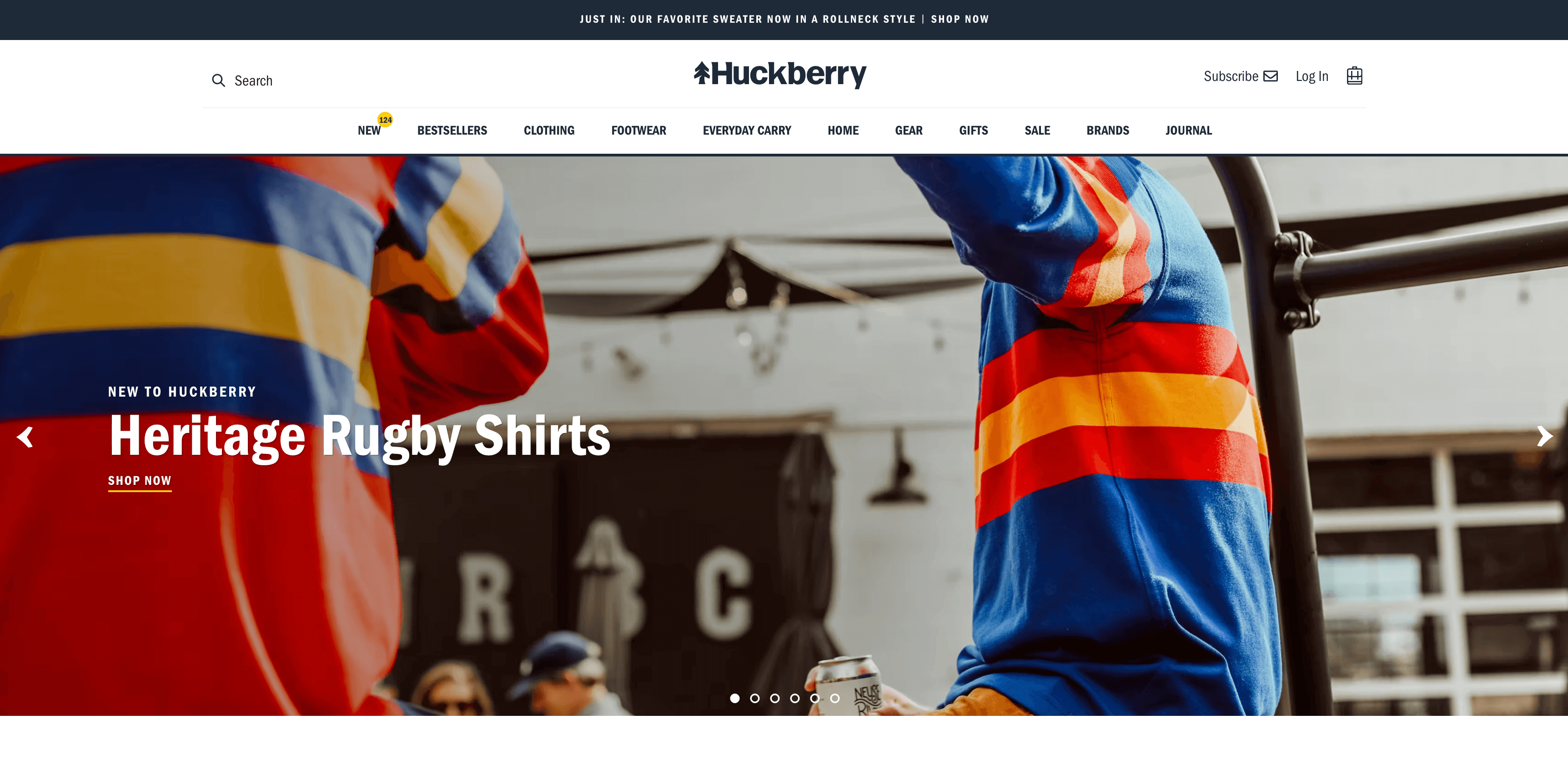 Huckberry: Heritage Rugby Shirts