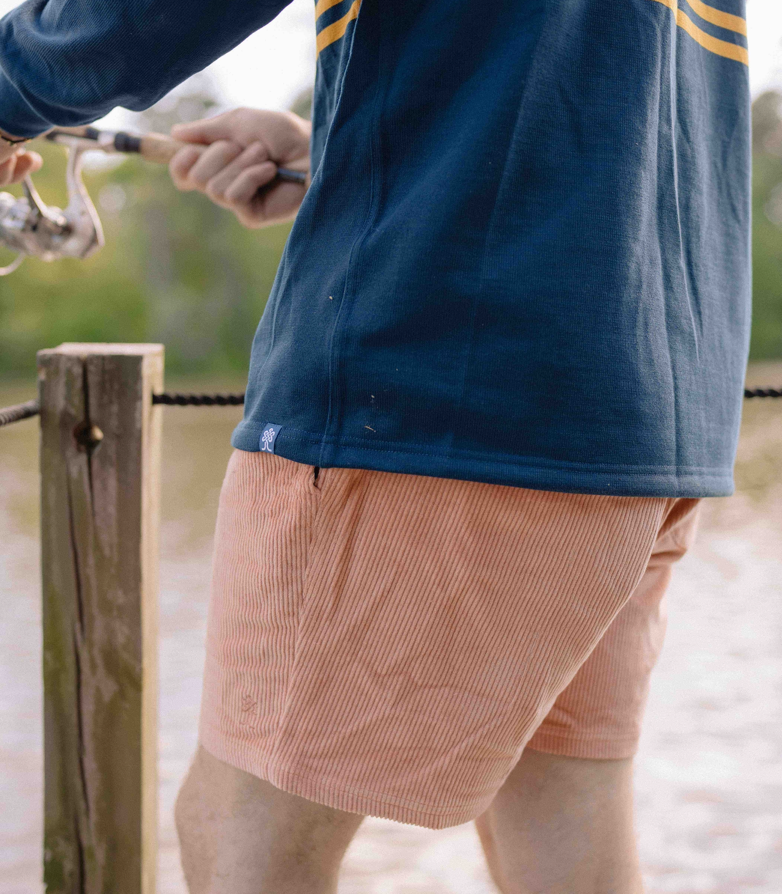 5.5" Organic Cotton Corduroy Shorts