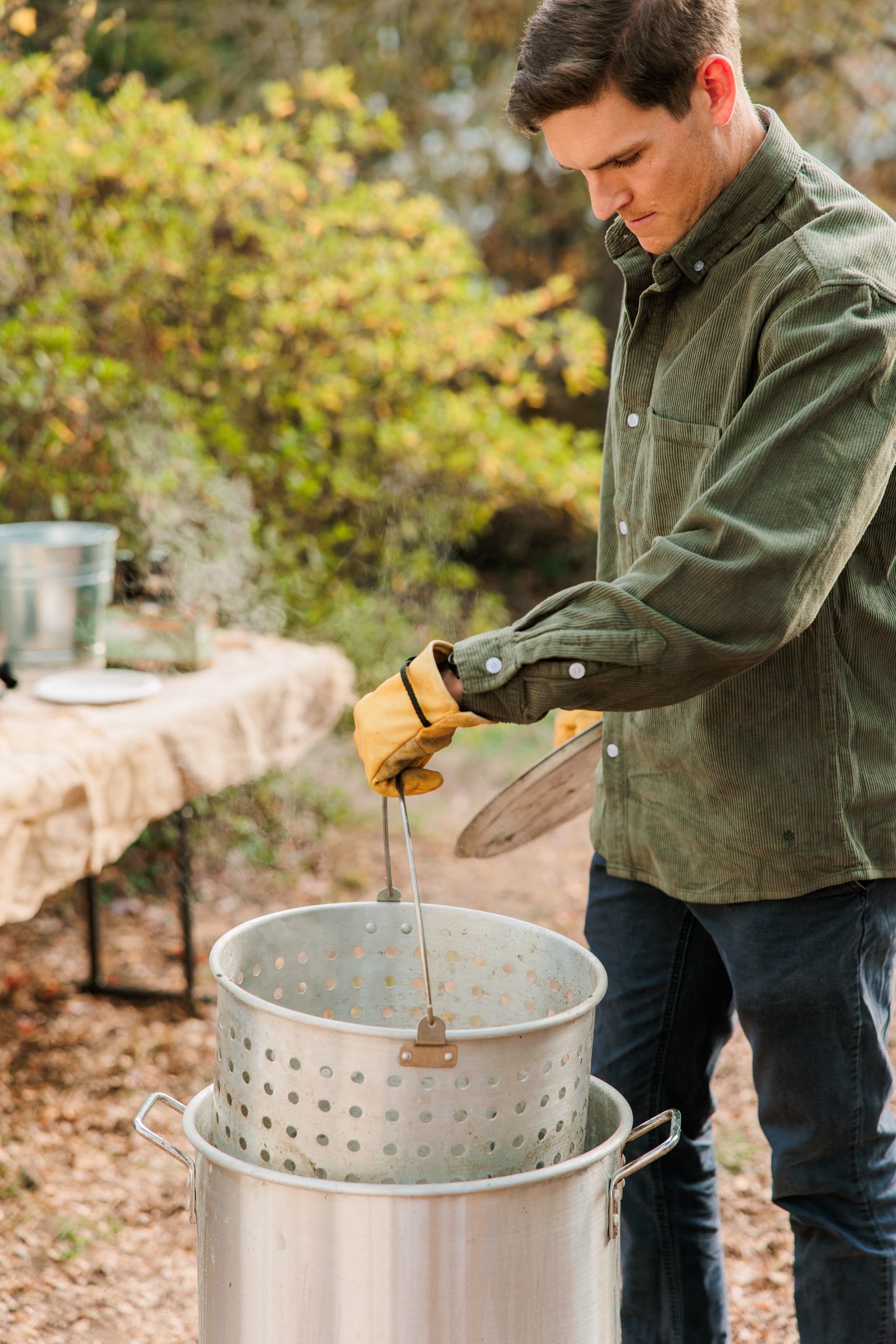 Rapidan Corduroy Shirt - Moss
