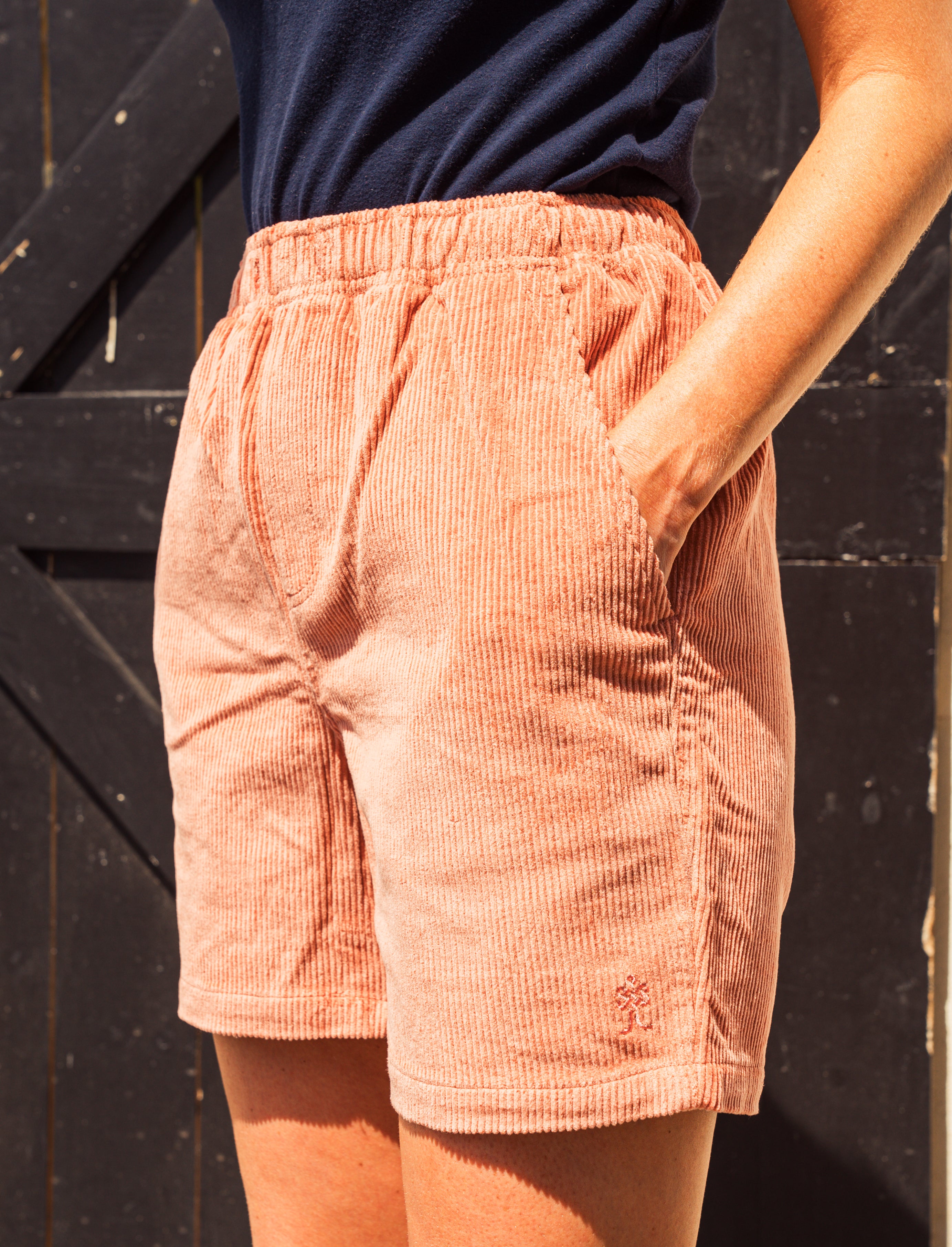 5.5" Organic Cotton Corduroy Shorts