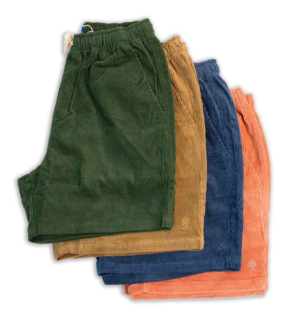 5.5" Organic Cotton Corduroy Shorts