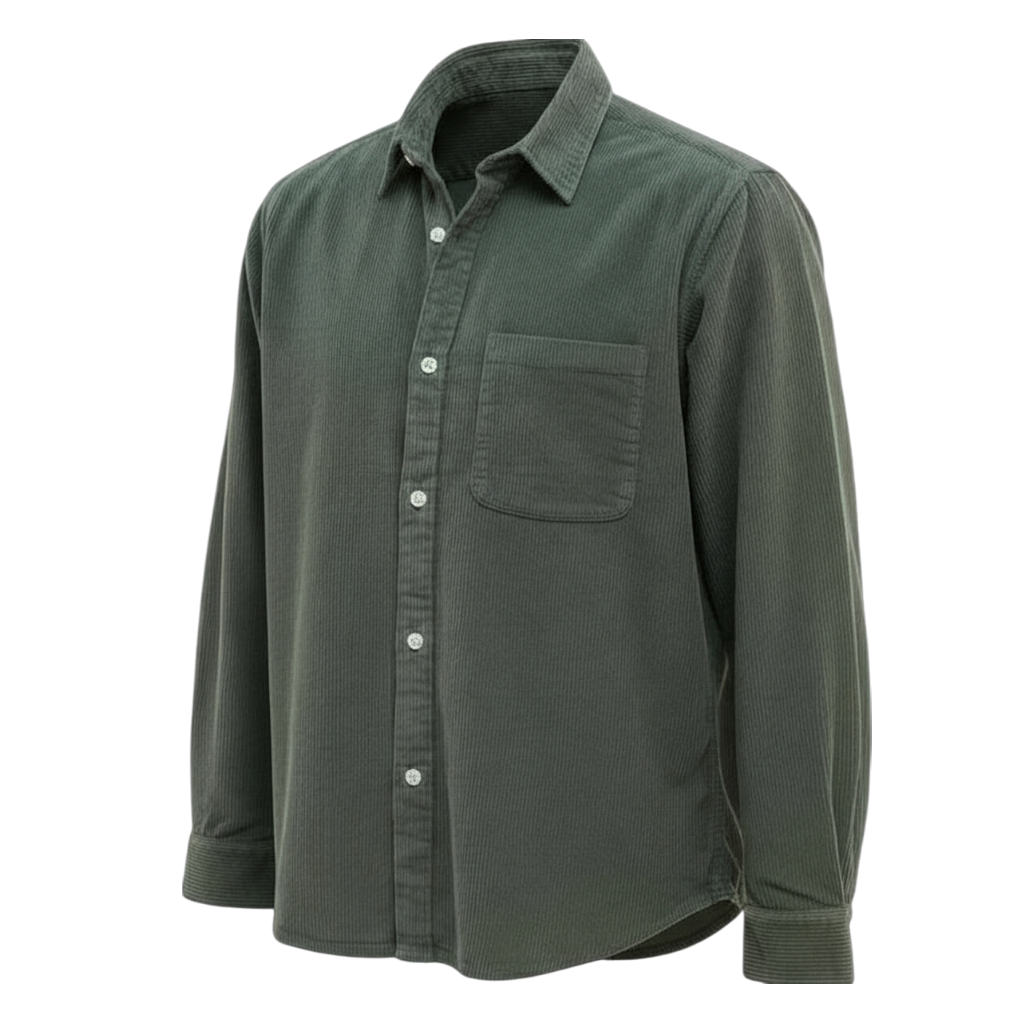 Rapidan Corduroy Shirt - Moss