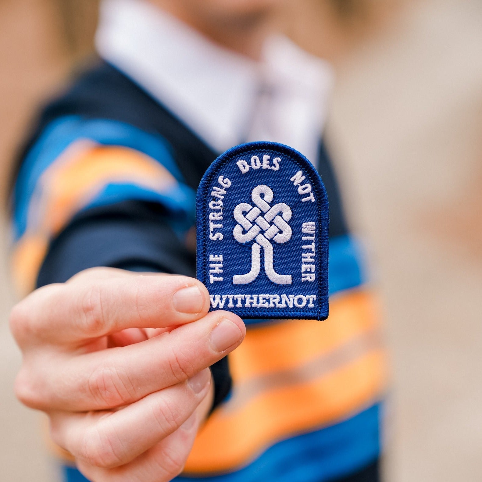 The Strong Does Not Wither Patch Accessories Withernot