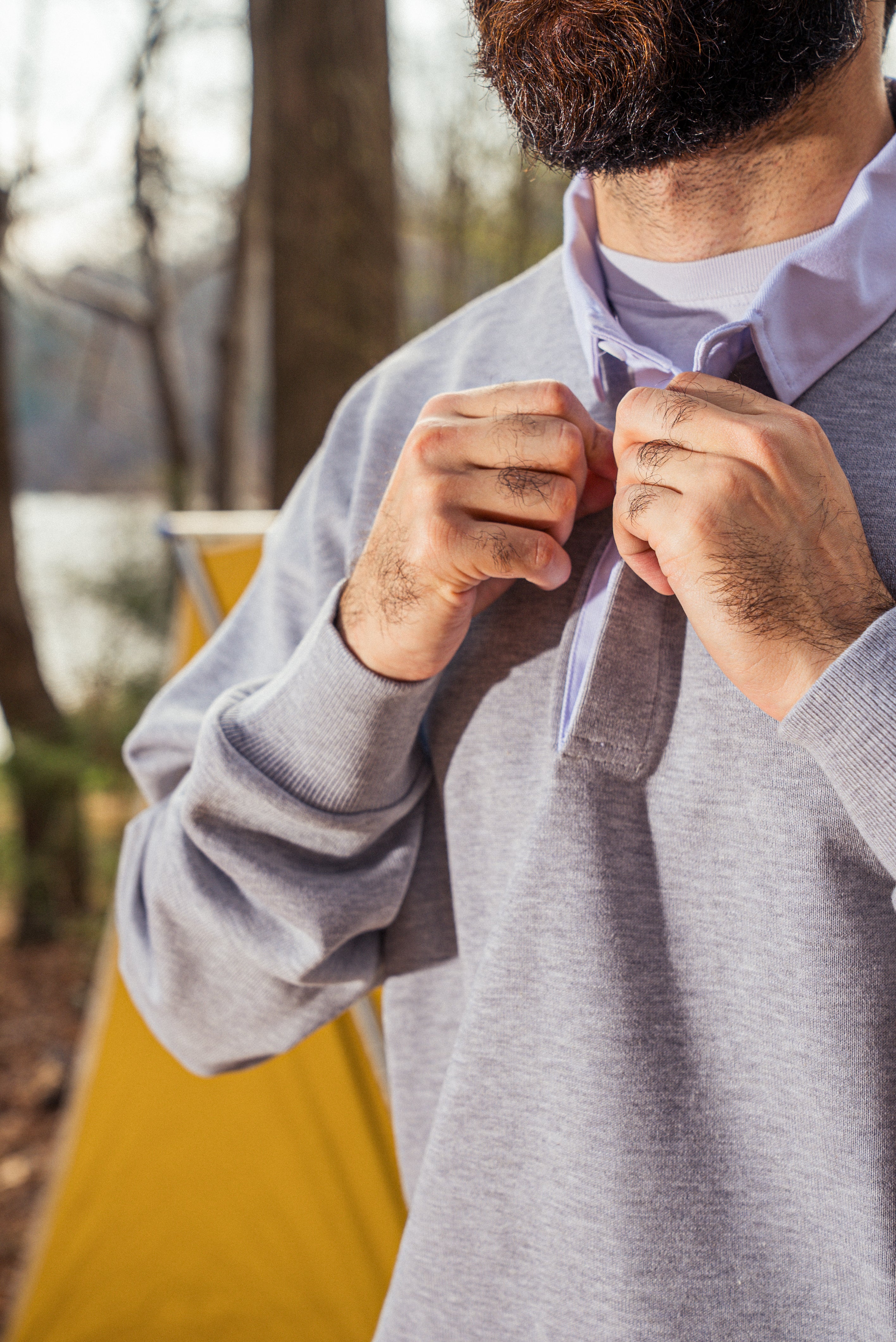 Touch of Grey Rugby Shirt