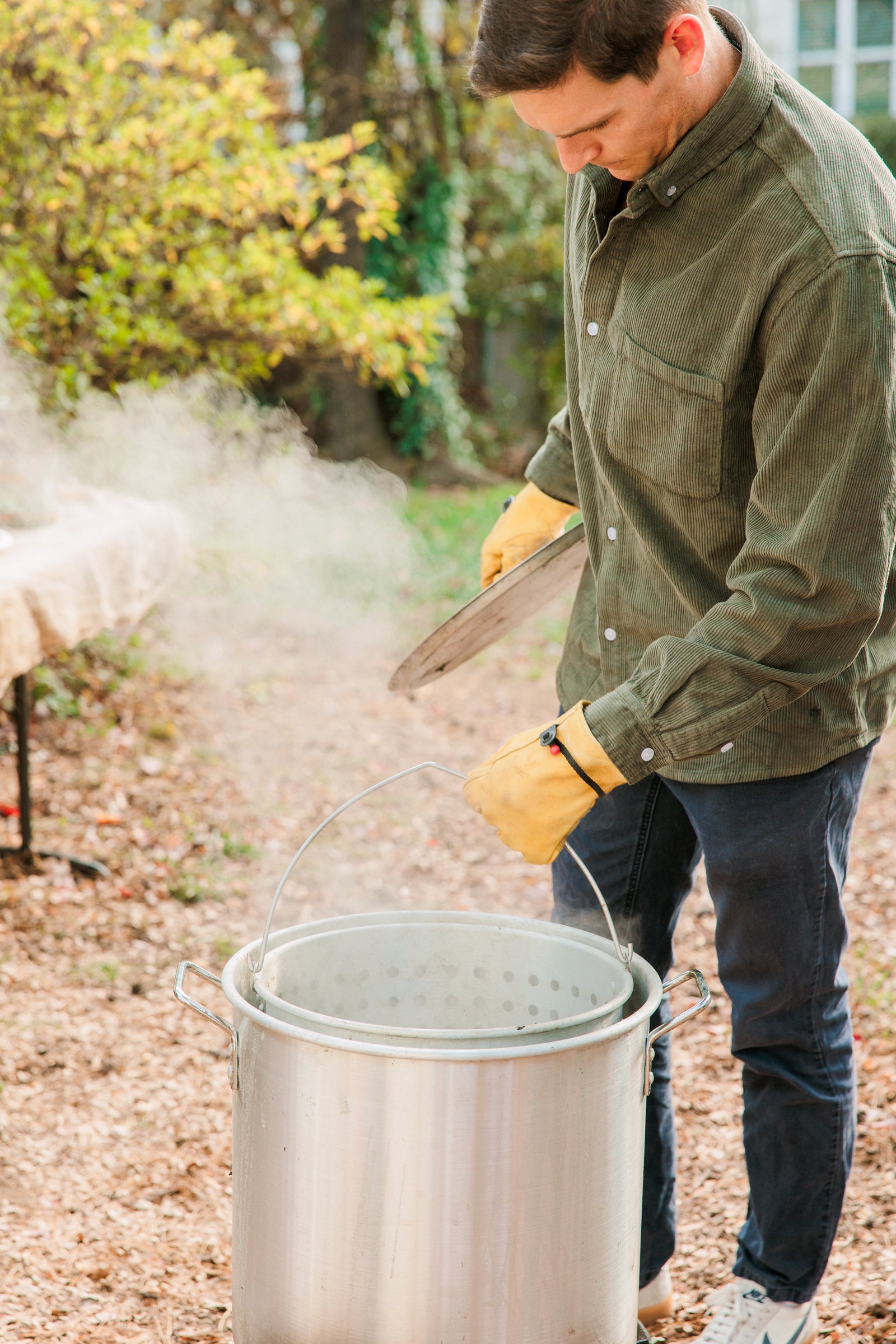 Rapidan Corduroy Shirt - Moss