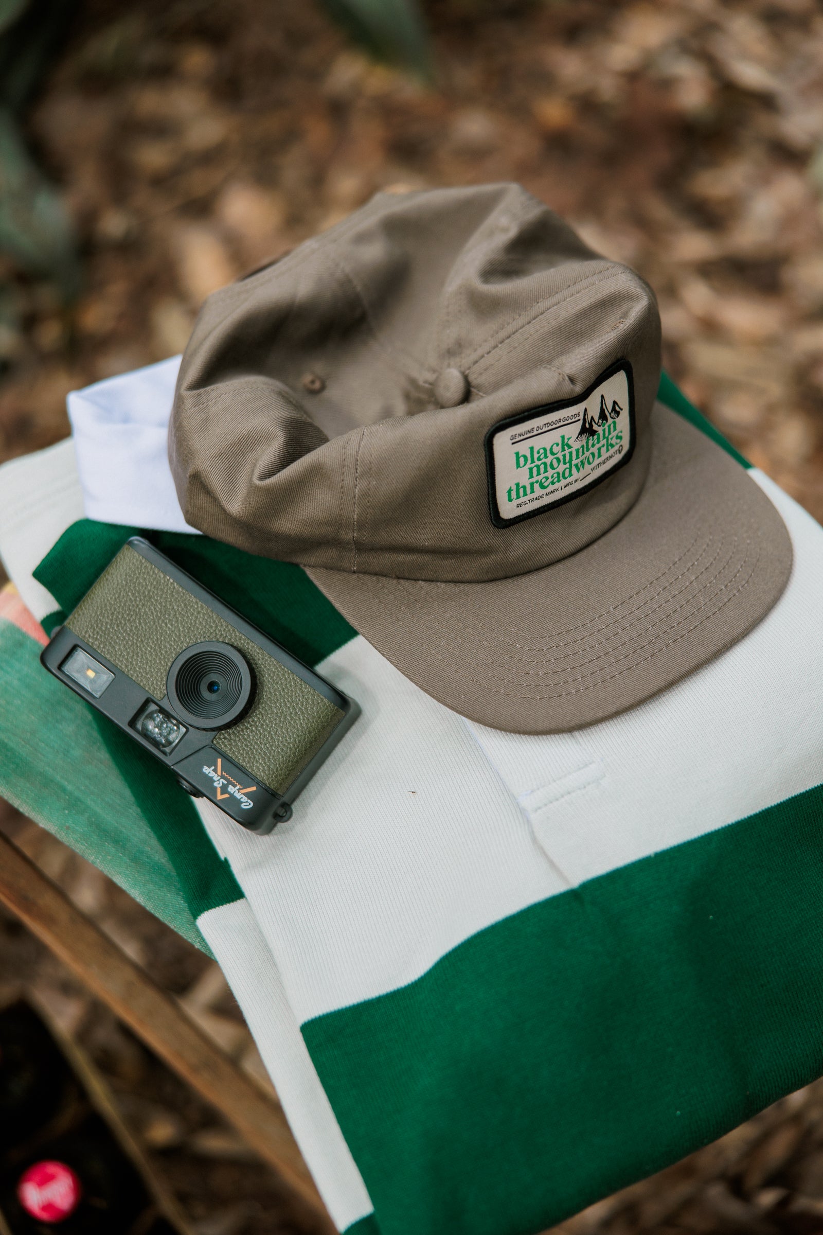 Black Mountain Threadworks Snapback Hat - Grey