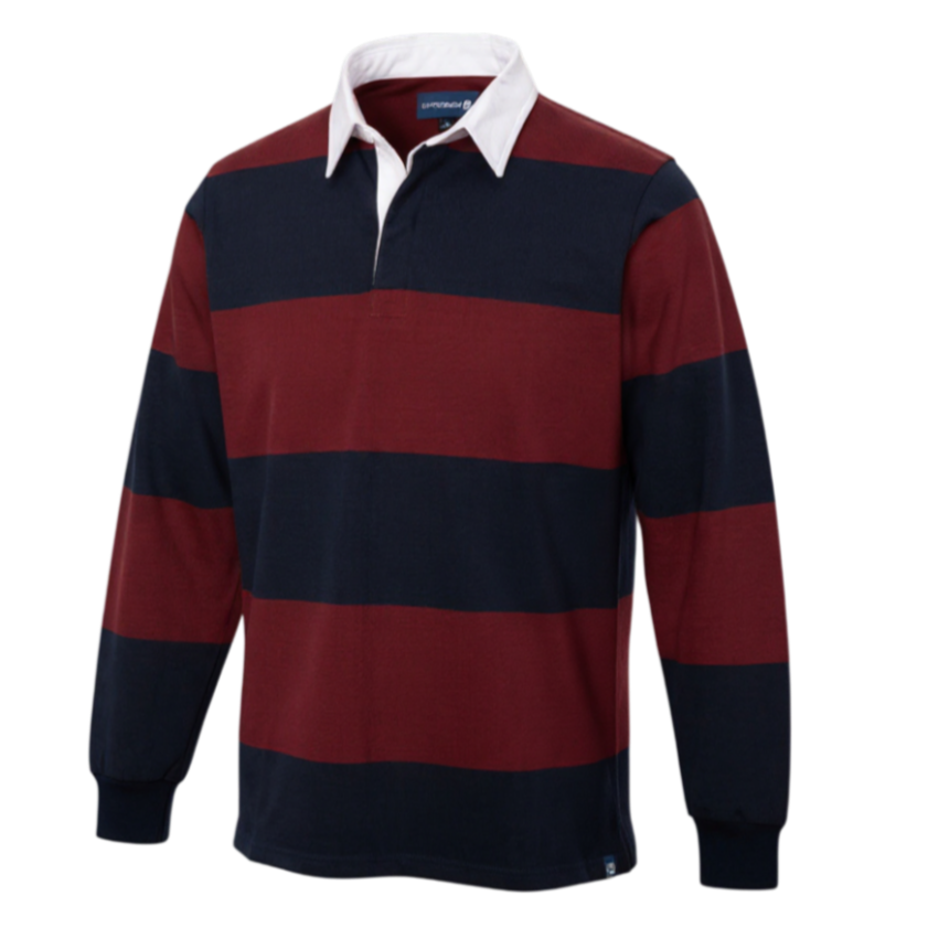 BELVET Striped Rugby Shirt 即完品 Striped Rugby Shirt For Men | Factory