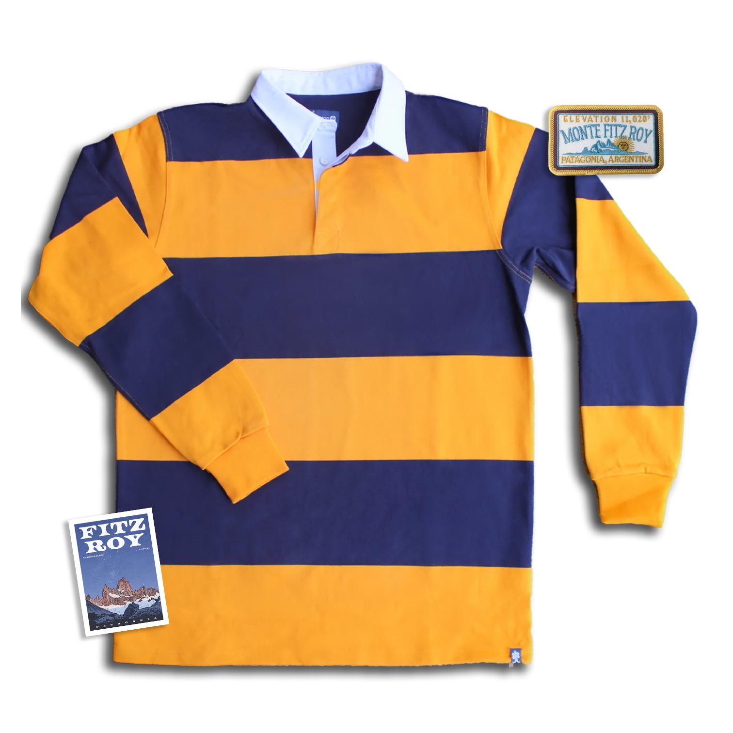 Fitz Roy Rugby Shirt | Withernot Rugby Shirts Fitz Roy Rugby Shirt | Withernot Rugby Shirts