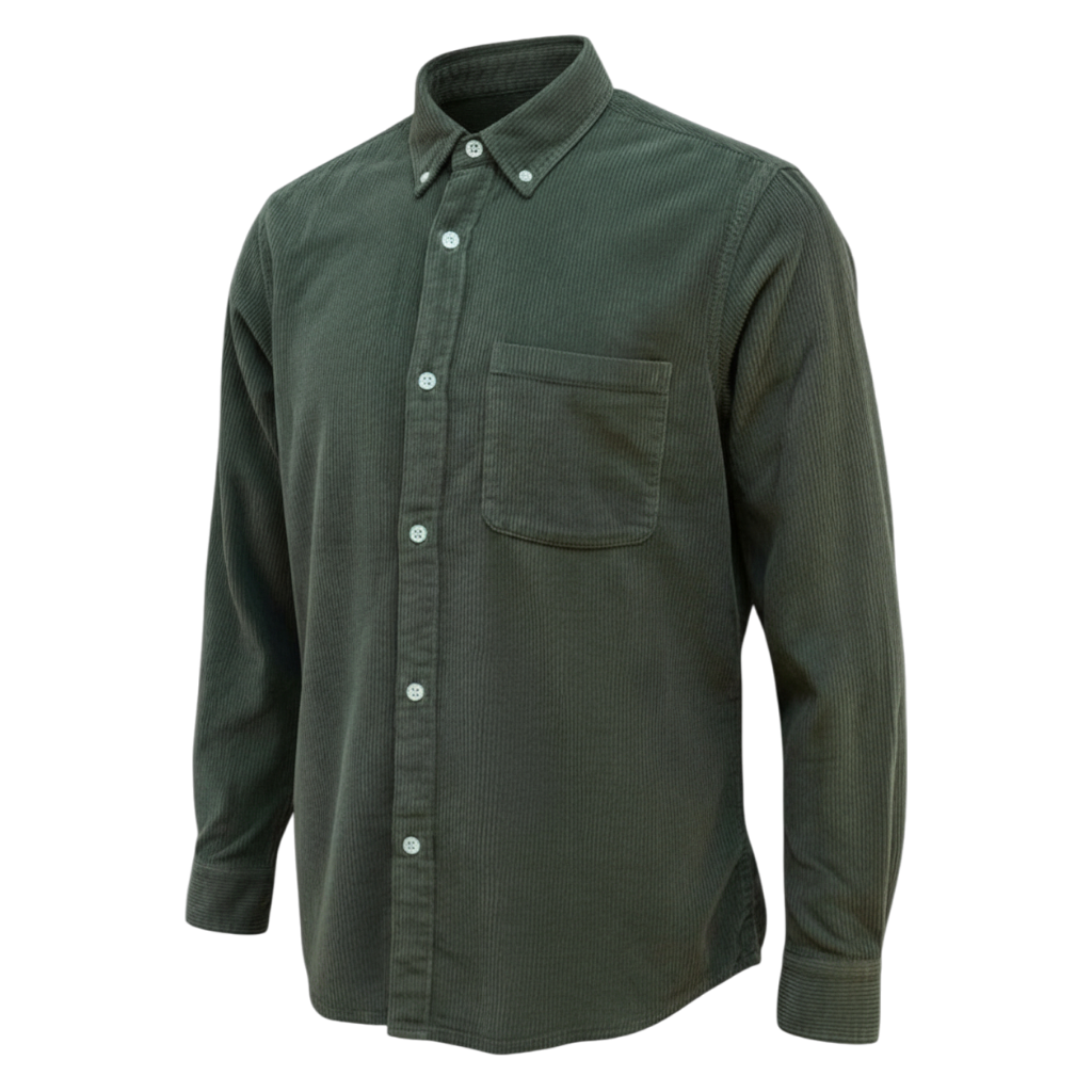 Rapidan Corduroy Shirt - Moss