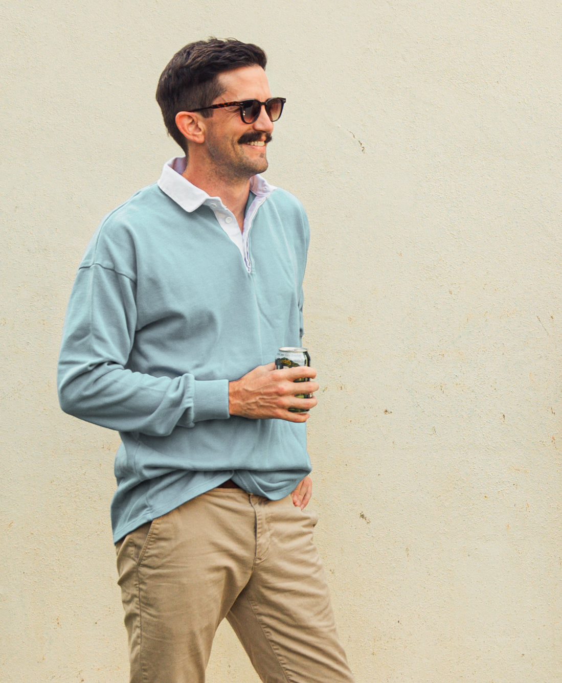 Sky Blue Rugby Shirt