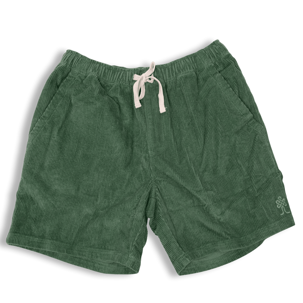 5.5" Organic Cotton Corduroy Shorts Shorts Withernot Northwest Green XS 