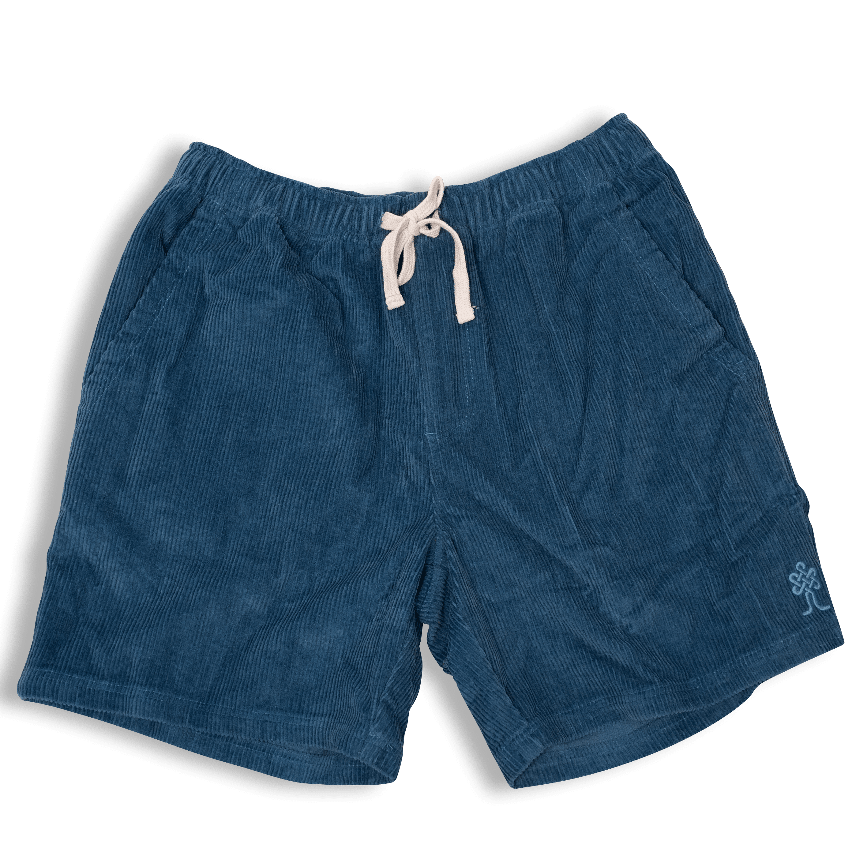 5.5" Organic Cotton Corduroy Shorts Shorts Withernot Pacific Blue XS 