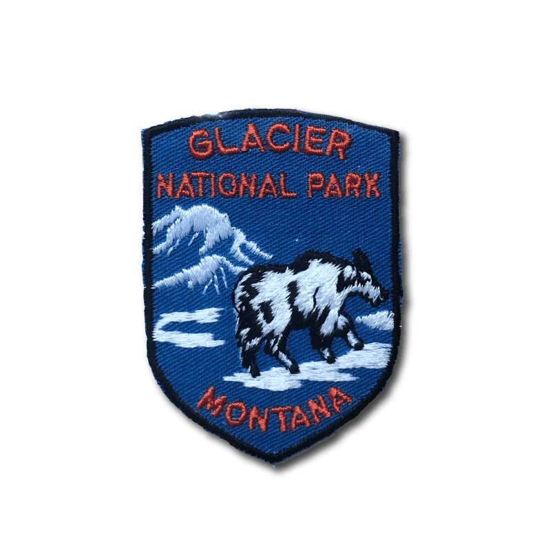 VTG // Glacier National Park Patch - Shield Accessories Withernot 