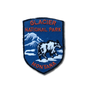 VTG // Glacier National Park Patch - Shield