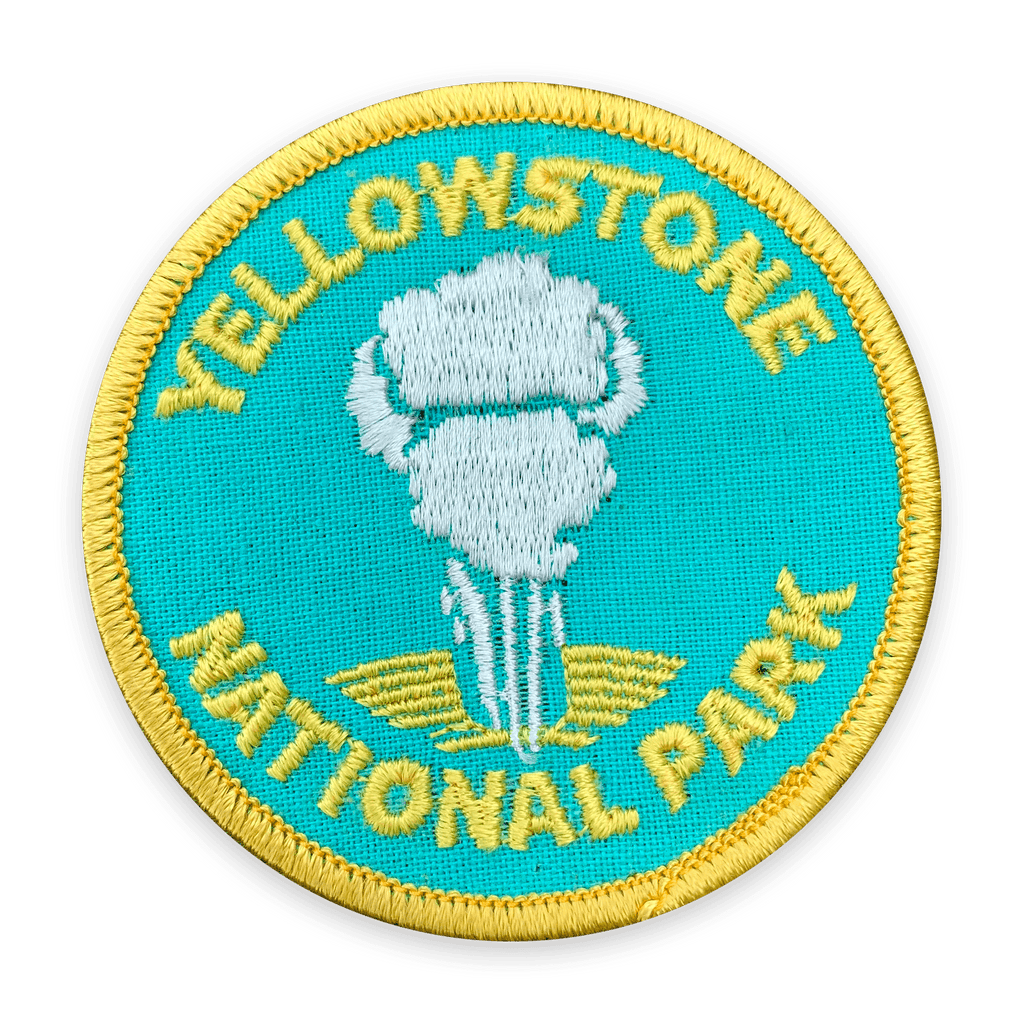 VTG // Yellowstone National Park Patch Accessories Withernot 
