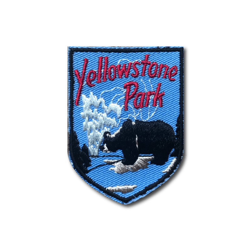 VTG // Yellowstone National Park Patch Accessories Withernot 