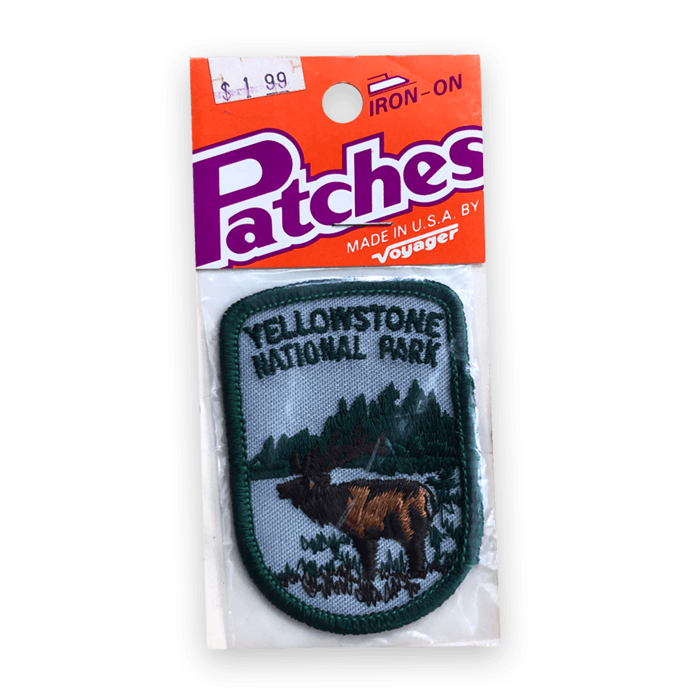 VTG // Yellowstone National Park Patch Accessories Withernot 